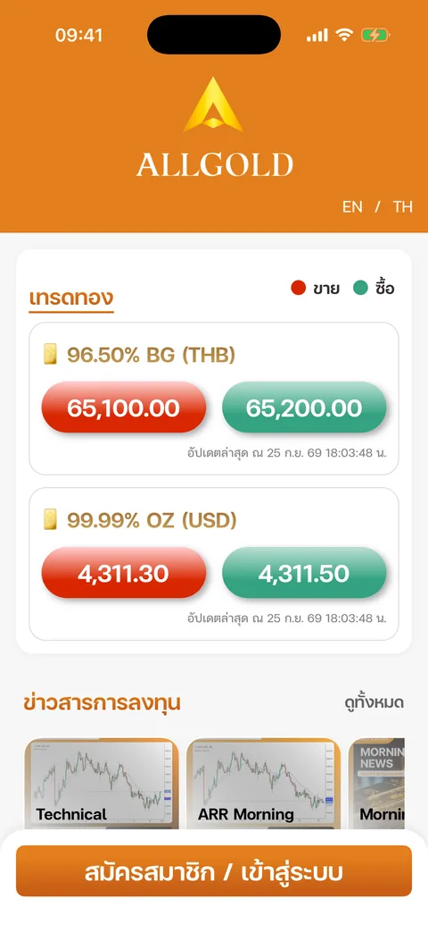 หน้าแรกก่อนเข้าสู่ระบบ