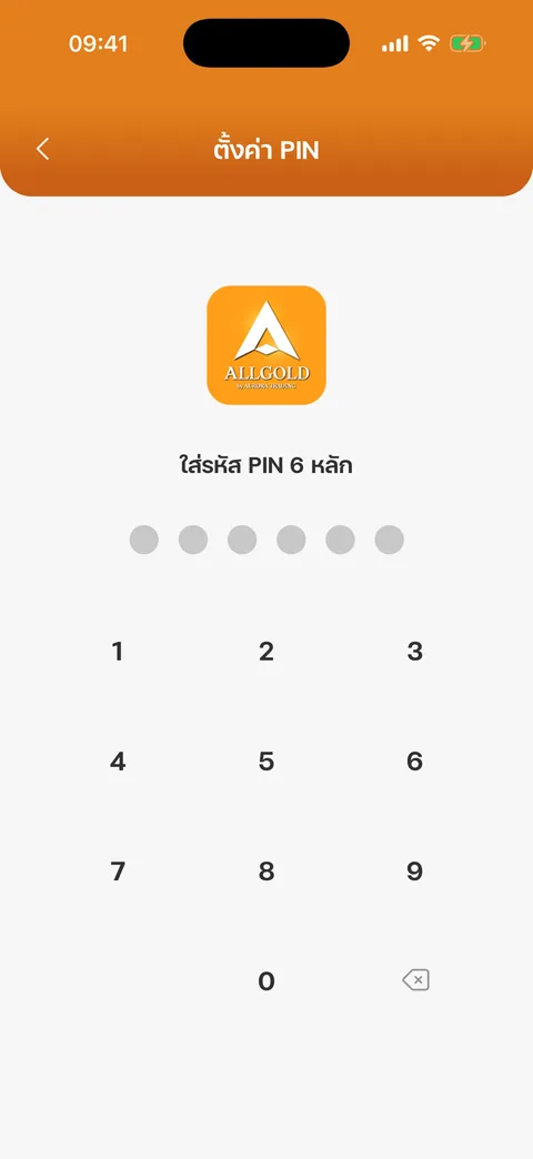 ตั้งค่า PIN ใหม่